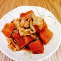 ゆき５'s cooksnap of when they made 豚肉とカボチャの甘辛おかず.