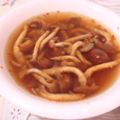 くっくのん's cooksnap of when they made なめこのサンラータン風スープ.