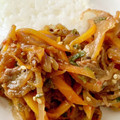 クック新人モノ's cooksnap of when they made ご飯がすすむ！牛肉のプルコギ風炒め.
