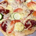 リンコッペ's cooksnap of when they made ✿全粒粉入り✿クリスピーピザ生地✿.