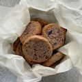クックCMX81H☆'s cooksnap of when they made 芋掘りの芋を使って『紫イモクッキー』.