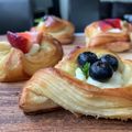 Giansuke's cooksnap of when they made フルーツデニッシュ.