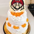 しろもん☆'s cooksnap of when they made 安定した２段ケーキのやり方♡.