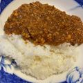 まーこ◡̈'s cooksnap of when they made 簡単！お弁当にも☆キーマカレー☆.