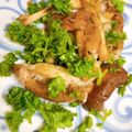 ＊なみへい＊'s cooksnap of when they made 小さめ椎茸のパセリたっぷりにんにくソテー.