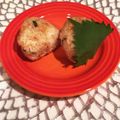 tikariri's cooksnap of when they made 大葉焼きおにぎり.