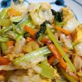 パピヨンさん's cooksnap of when they made キャベツ・小松菜・卵オイスターソース炒め.