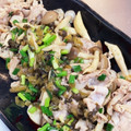 ママママミー♡'s cooksnap of when they made ごはんのお供♡簡単豚肉きのこと高菜炒め！.