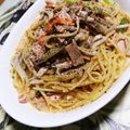 クックK2VSUU☆'s cooksnap of when they made サーモンとアスパラのクリームパスタ.