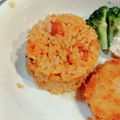 まめこly's cooksnap of when they made トマトジュース炊き込みご飯！.