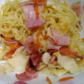4double5's cooksnap of when they made ✿豚肉の塩焼きそば♪レンジで簡単✿.