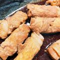クリオネネ's cooksnap of when they made カロリーオフ！高野豆腐と豚肉の甘辛炒め煮.