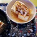 ☆hikonyan☆'s cooksnap of when they made ❁冷奴の長ネギ豆板醤和え❁.