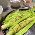 ちはてぃ's cooksnap of when they made ひげがうまい!トースターでヤングコーン♡.