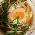TSUKURUBE's cooksnap of when they made 簡単☆麺つゆで水菜の巣ごもり.