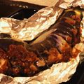 うどん堂's cooksnap of when they made なすのピリ辛味噌ホイル焼き.