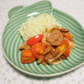 バカリャウ's cooksnap of when they made 大豆のお肉とトマトのしょうが焼き.
