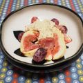 バカリャウ's cooksnap of when they made いちじくとくるみの白和え.