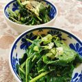 おうちごはん☆'s cooksnap of when they made モロヘイヤとゴマのナムル.