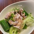 CokNickPad's cooksnap of when they made 冷しゃぶバンバンジー風サラダ.