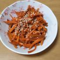 たちんぺ's cooksnap of when they made にんじんのオイスター★きんぴら.