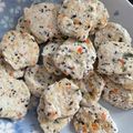 コロどろっぷ's cooksnap of when they made 離乳食 中期手づかみ豆腐ハンバーグ.