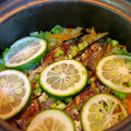 sæki's cooksnap of when they made 生姜たっぷり♪秋刀魚の土鍋炊き込みご飯.