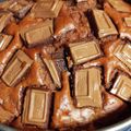 キュート大好き's cooksnap of when they made HMで簡単 チョコバナナケーキ.