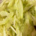 ふぁんころ's cooksnap of when they made シンプルセロリのサラダ.