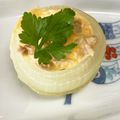 すろーぽーく's cooksnap of when they made ヘルシー♪シーチキンで玉ねぎの肉詰め.