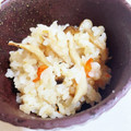 kayoko♡'s cooksnap of when they made カニ缶とエノキの炊き込みおこわ.