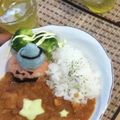 ペコポコBOX's cooksnap of when they made ハロウィン★ジャックオーランタンおにぎり.