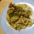 あまあま's cooksnap of when they made 海老とアボカドの冷製パスタ。.