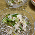 ゆいランラン's cooksnap of when they made きゅうりと鳥むね肉ともやしの梅肉和え.