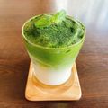 ちリ☆'s cooksnap of when they made ダルゴナ抹茶ラテ.