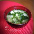 inyako's cooksnap of when they made 農園レシピ・ワカメと豆腐のお味噌汁.