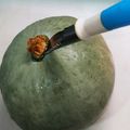 プルンバゴ's cooksnap of when they made かぼちゃの簡単な切り方.