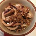 花花里's cooksnap of when they made イカのガーリック炒め.