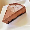 llleccalll's cooksnap of when they made ほんとに簡単。濃厚な生チョコチーズケーキ.