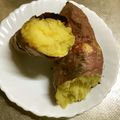 つくもぐ's cooksnap of when they made レンジ&グリルで簡単焼き芋！！.