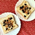 ふたごゆき's cooksnap of when they made 黒豆の甘煮＊ナッツ＊クリチトースト.
