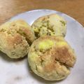 北京パンダ's cooksnap of when they made ホケミで簡単☆お豆腐のさつま芋スコーン。.