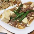 あゃぶぅ's cooksnap of when they made 懐かしの給食マーボー。.