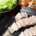 yukesi's cooksnap of when they made 韓国風茹で豚♡ポッサム.