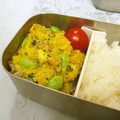 龍青空ママ's cooksnap of when they made かぼちゃと枝豆のチーズマヨ和え.