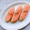 ころわんの母さん's cooksnap of when they made 朝食やおつまみに♪明太バタートースト.