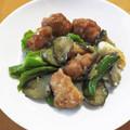 hinapuru's cooksnap of when they made リメイクも!唐揚げとなすしめじのおろし煮.