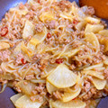 今井’sキッチン's cooksnap of when they made 大根消費＊とろっと甘辛♪肉みそ大根.