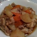 makichaki's cooksnap of when they made 圧力鍋で超簡単☆鶏の手羽元と大根の甘辛煮.