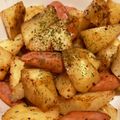 猫は正義's cooksnap of when they made 新ジャガとウィンナーのコンソメ炒め.